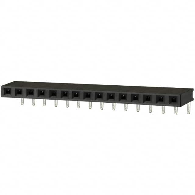 PPTC151LGBN CONN HDR 15POS 0.1 TIN PCB R/A