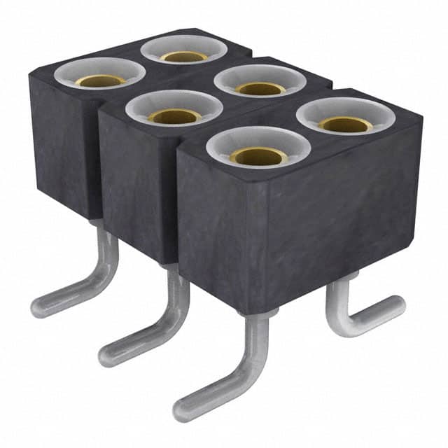 410-87-206-41-105101 CONN SOCKET 6POS 0.1 GOLD SMD