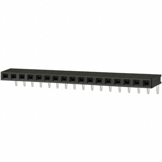 PPTC171LGBN-RC CONN HDR 17POS 0.1 TIN PCB R/A