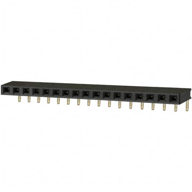 PPPC171LGBN CONN HDR 17POS 0.1 GOLD PCB R/A