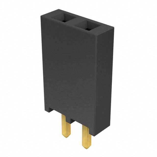 SSQ-102-01-G-S CONN RCPT 2POS 0.1 GOLD PCB