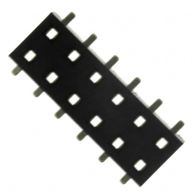 NPPN062GFNS-RC CONN HDR 12POS 0.079 GOLD SMD