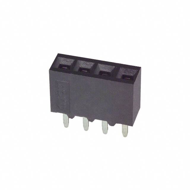 535541-2 CONN RCPT 4POS 0.1 GOLD PCB