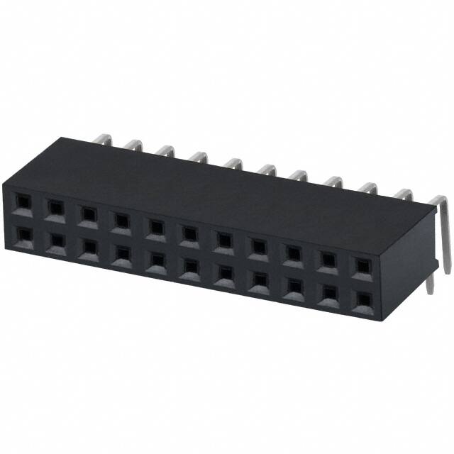 PPTC112LJBN CONN HDR 22POS 0.1 TIN PCB R/A