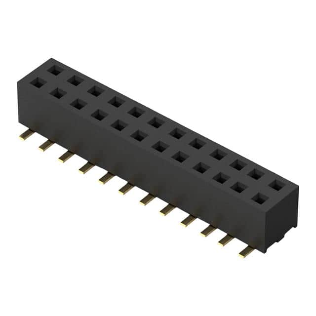BF100-24-A-C-0-0625-N-D 24W, 2MM PITCH SOCKET, DIL, SMT,