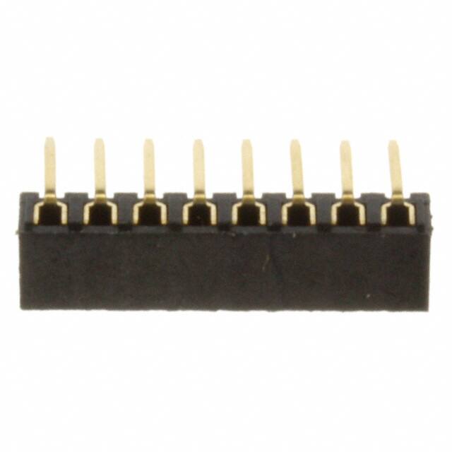 NPPN081FGGN-RC CONN HDR 8POS 0.079 GOLD PCB R/A