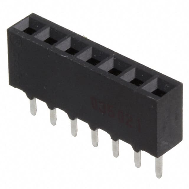 5-535541-5 CONN RCPT 7POS 0.1 GOLD PCB