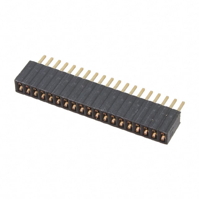 HRS-1B-19-GA RECEPTACLE STRIP, 1.27MM, VERTIC
