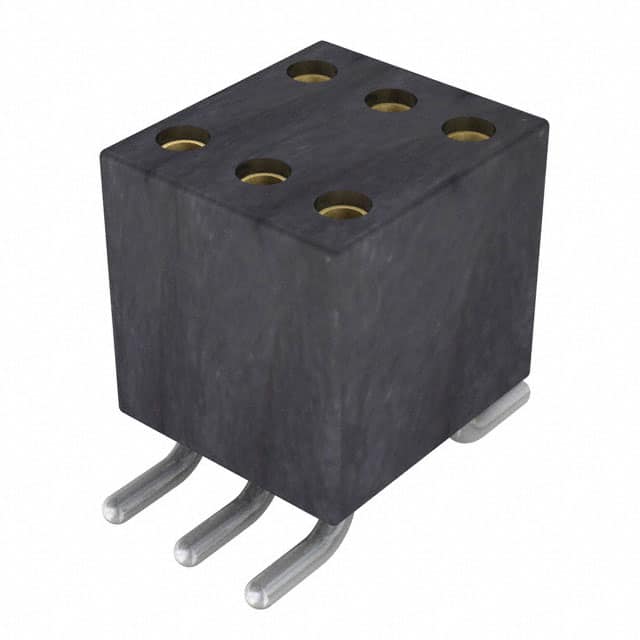 853-87-006-30-002191 CONN SOCKET 6POS 0.05 GOLD SMD
