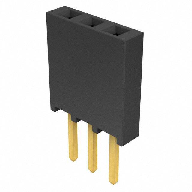 SSQ-103-02-G-S CONN RCPT 3POS 0.1 GOLD PCB