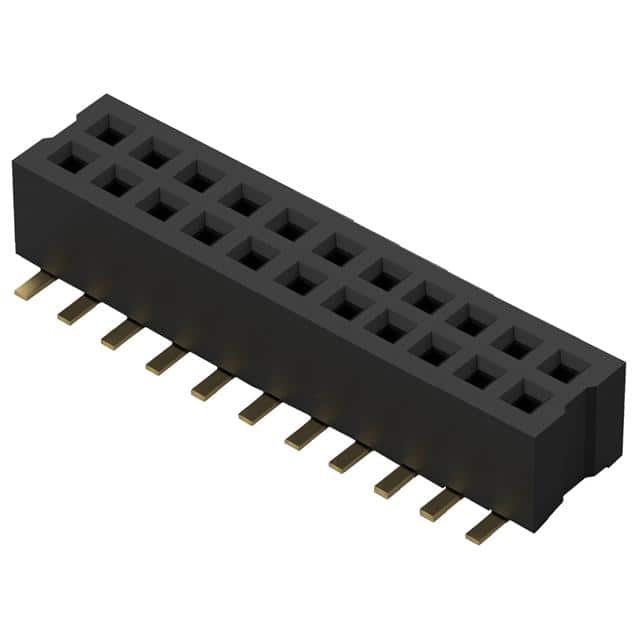 BC084-22-A-0390-L-C CONN RCPT 22POS 0.039 GOLD SMD