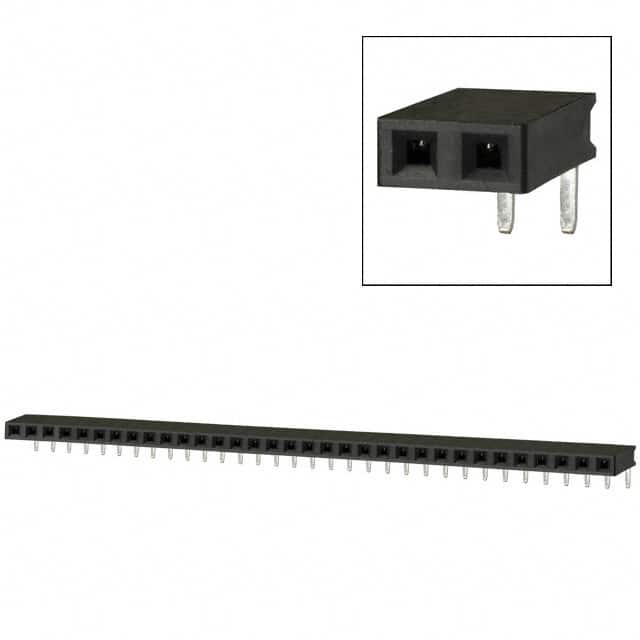 PPTC331LGBN CONN HDR 33POS 0.1 TIN PCB R/A