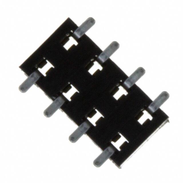 28640806RP2 CONN RCPT 8POS 0.079 GOLD SMD