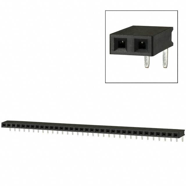 PPTC341LGBN CONN HDR 34POS 0.1 TIN PCB R/A