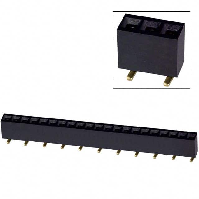 NPPC211KFXC-RC CONN HDR 21POS 0.1 GOLD SMD