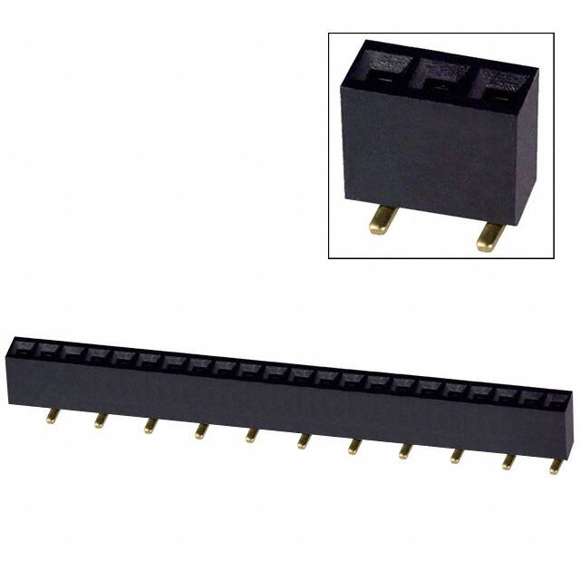 NPPC221KFXC-RC CONN HDR 22POS 0.1 GOLD SMD