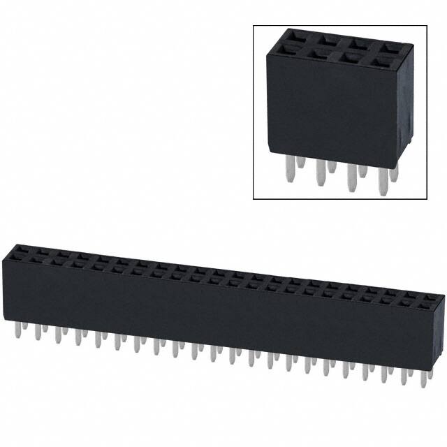 PPTC222LFBN CONN HDR 44POS 0.1 TIN PCB