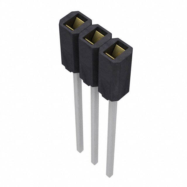 SSA-103-W-G CONN RCPT 3POS 0.1 GOLD PCB