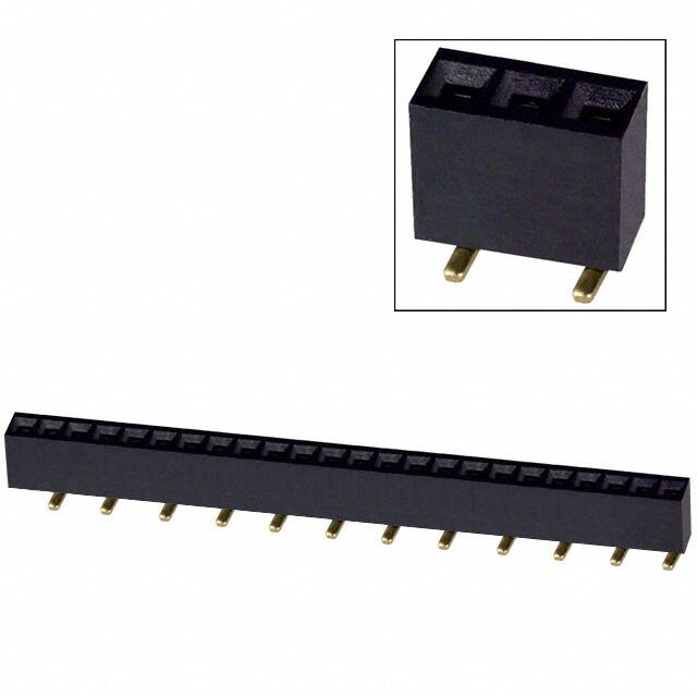 NPPC241KFXC-RC CONN HDR 24POS 0.1 GOLD SMD