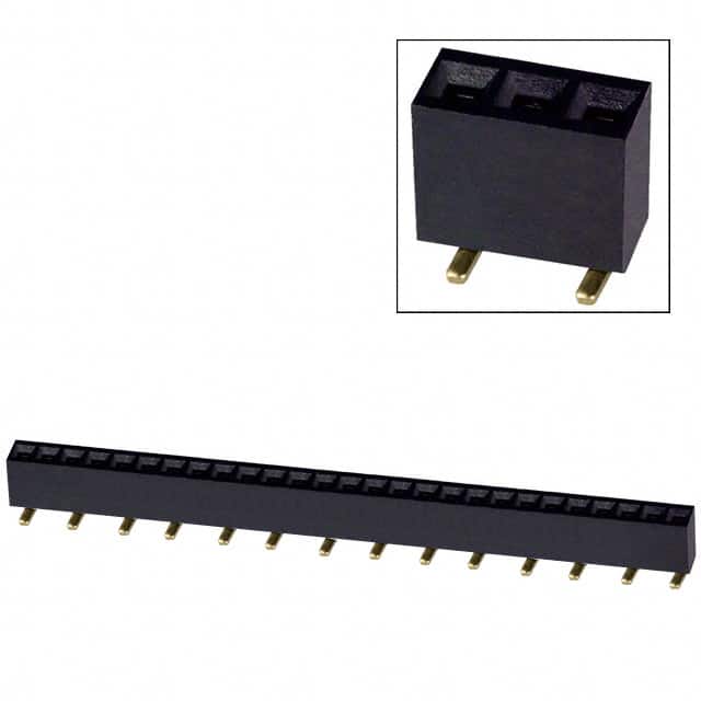 NPPC271KFXC-RC CONN HDR 27POS 0.1 GOLD SMD