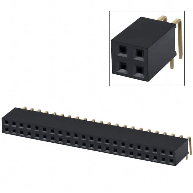 PPPC222LJBN-RC CONN HDR 44POS 0.1 GOLD PCB R/A