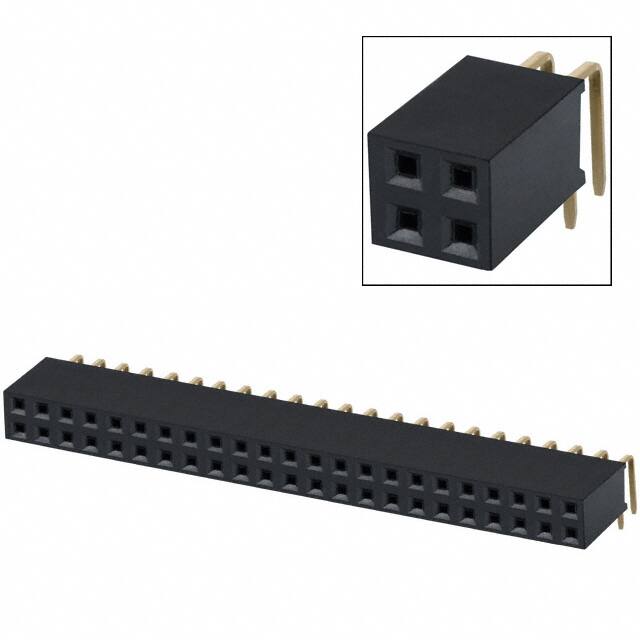 PPPC232LJBN-RC CONN HDR 46POS 0.1 GOLD PCB R/A