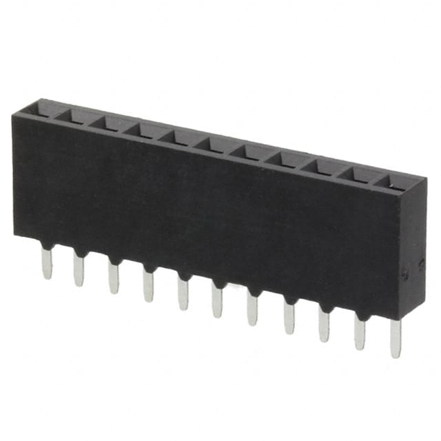 534237-9 CONN RCPT 11POS 0.1 GOLD PCB