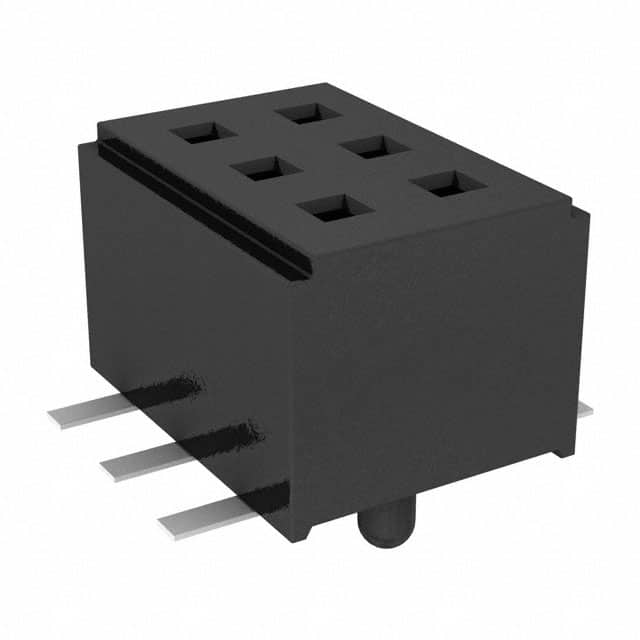 CLM-103-02-L-D-A-P CONN RCPT 6POS 0.039 GOLD SMD