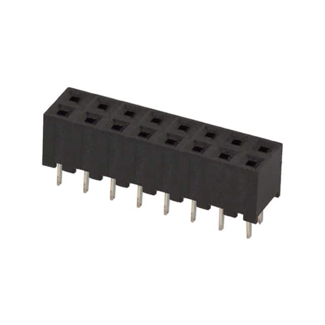 A3C-16DA-2DSC CONN RCPT 16POS 0.079 GOLD PCB