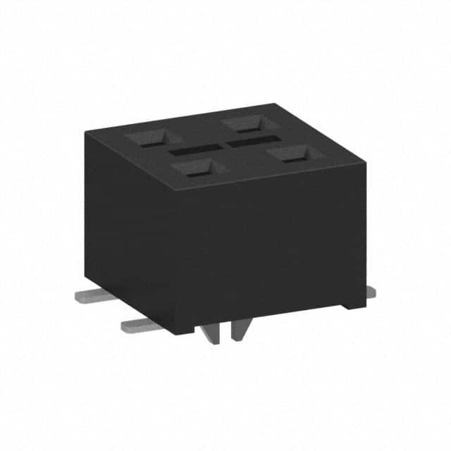 HLE-102-02-L-DV-BE-LC CONN RCPT 4POS 0.1 GOLD SMD