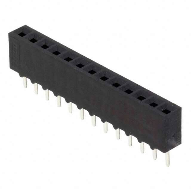 6-535541-1 CONN RCPT 13POS 0.1 GOLD PCB