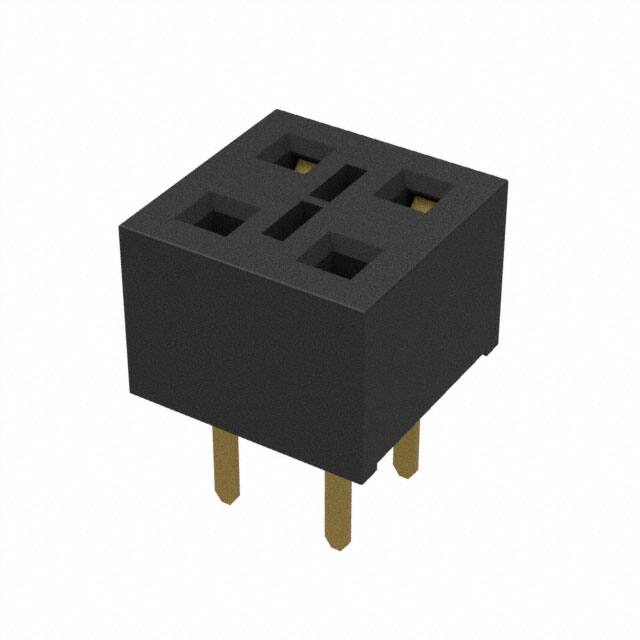 HLE-102-02-G-DV-TE CONN RCPT 4POS 0.1 GOLD PCB