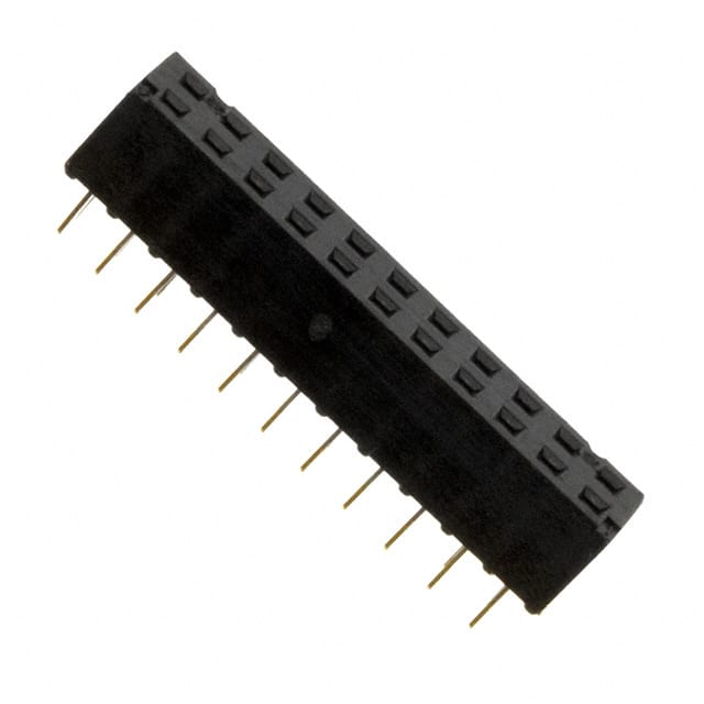 63453-122LF CONN RCPT 22POS 0.079 GOLD PCB