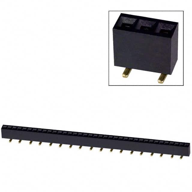 NPPC371KFXC-RC CONN HDR 37POS 0.1 GOLD SMD