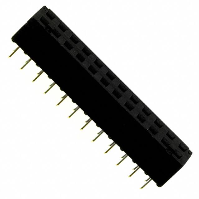 63453-124LF CONN RCPT 24POS 0.079 GOLD PCB
