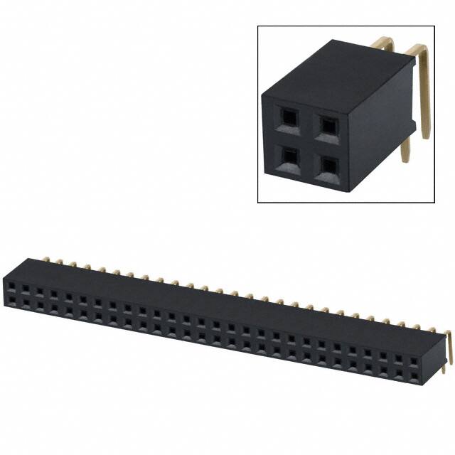 PPPC282LJBN-RC CONN HDR 56POS 0.1 GOLD PCB R/A