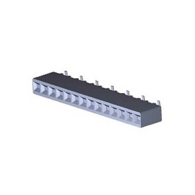 6-147728-3 CONN RCPT 14POS 0.1 GOLD SMD