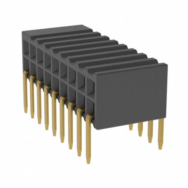 M50-3200945 CONN RCPT 18P 0.05 GOLD PCB R/A