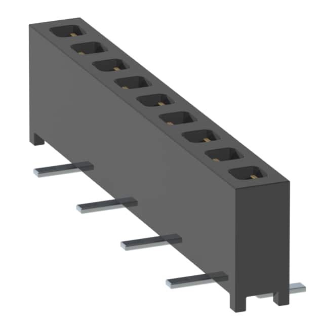 MMS-109-02-S-SV-P CONN RCPT 9POS 0.079 GOLD SMD