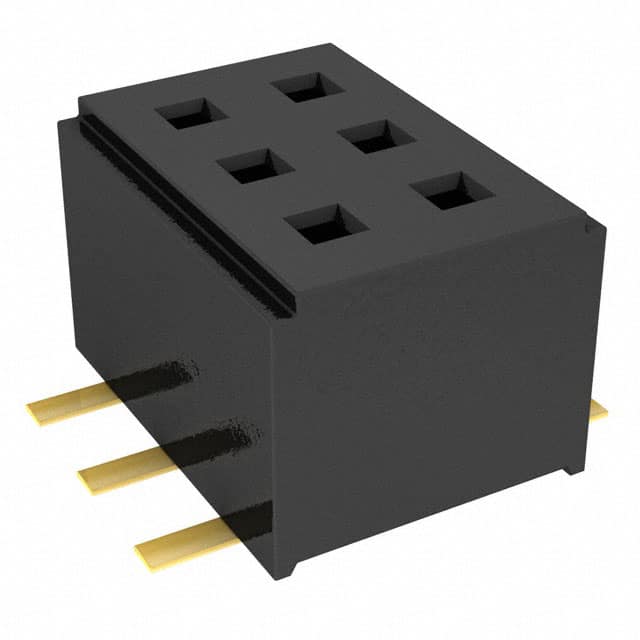 CLM-103-02-G-D-BE-TR CONN RCPT 6POS 0.039 GOLD SMD