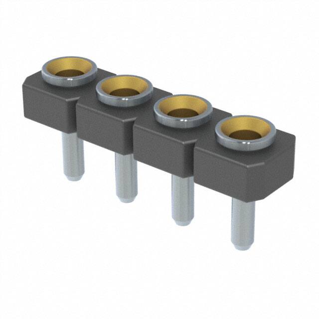 SL-104-T-39 CONN RCPT 4POS 0.1 GOLD PCB
