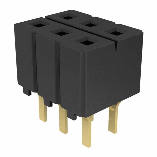 CES-103-01-G-D CONN RCPT 6POS 0.1 GOLD PCB