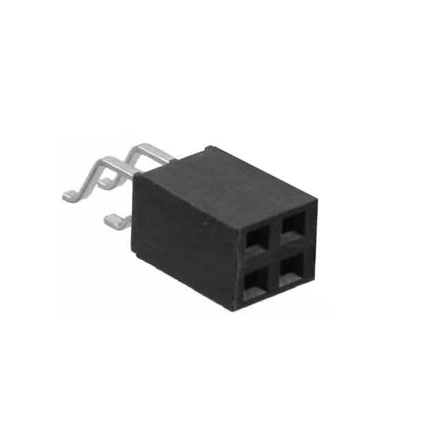 SMH-102-02-L-D CONN RCPT 4POS 0.1 GOLD SMD R/A