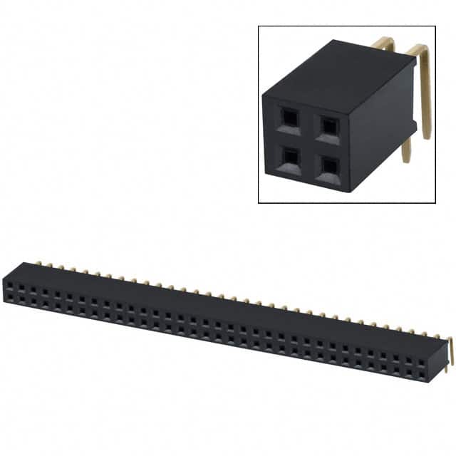 PPPC342LJBN-RC CONN HDR 68POS 0.1 GOLD PCB R/A