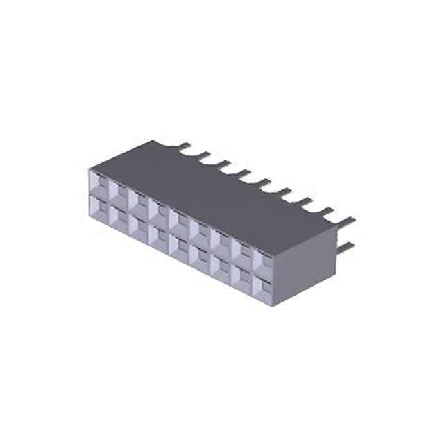 535542-9 CONN RCPT 18POS 0.1 GOLD PCB