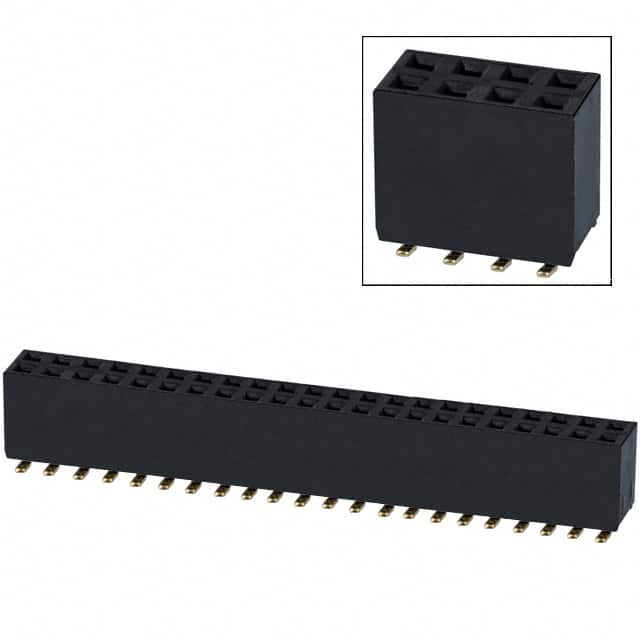 NPPC222KFMS-RC CONN HDR 44POS 0.1 GOLD SMD