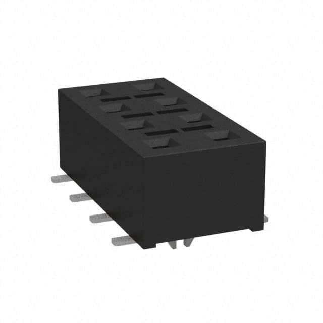 HLE-104-02-F-DV-LC CONN RCPT 8POS 0.1 GOLD SMD