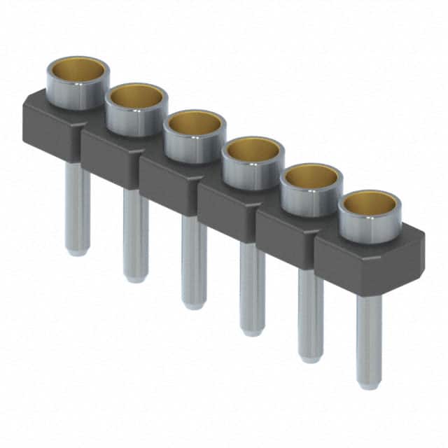 SL-106-T-30 CONN RCPT 6POS 0.1 GOLD PCB