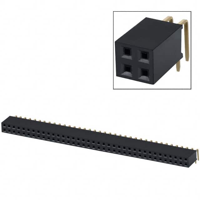 PPPC372LJBN-RC CONN HDR 74POS 0.1 GOLD PCB R/A