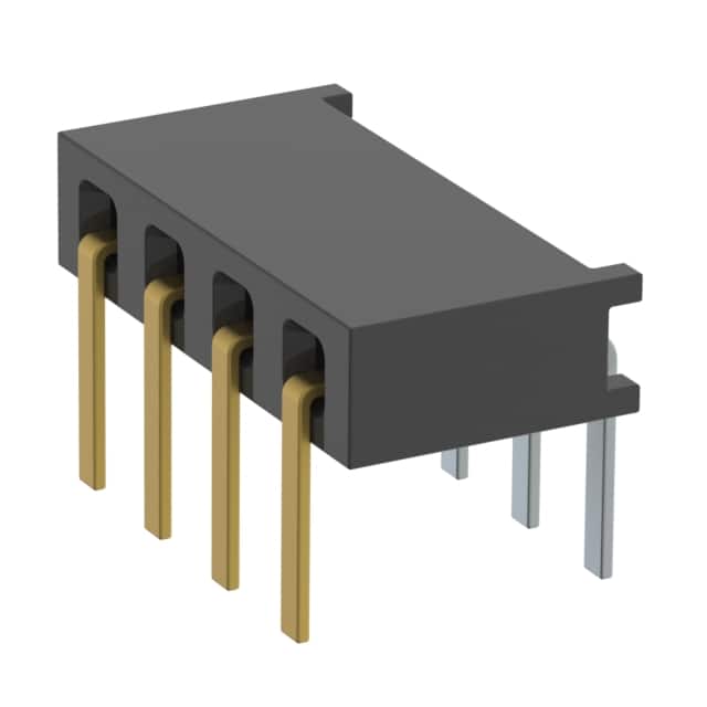 MMS-104-01-S-SH CONN RCPT 4P 0.079 GOLD PCB R/A